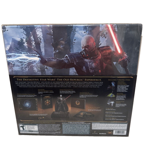 Star Wars The Old Republic Collector Edition (PC/Windows 10/8) swtor limited NEW - Picture 5 of 8